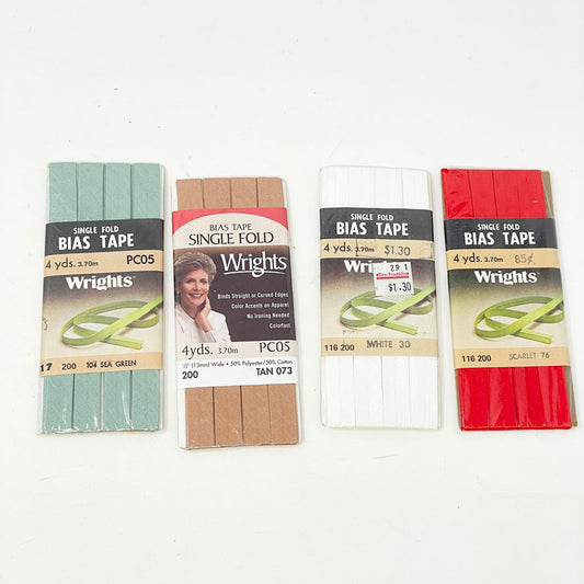 Wrights Single Fold Bias Tape - 4yds.-3.7m