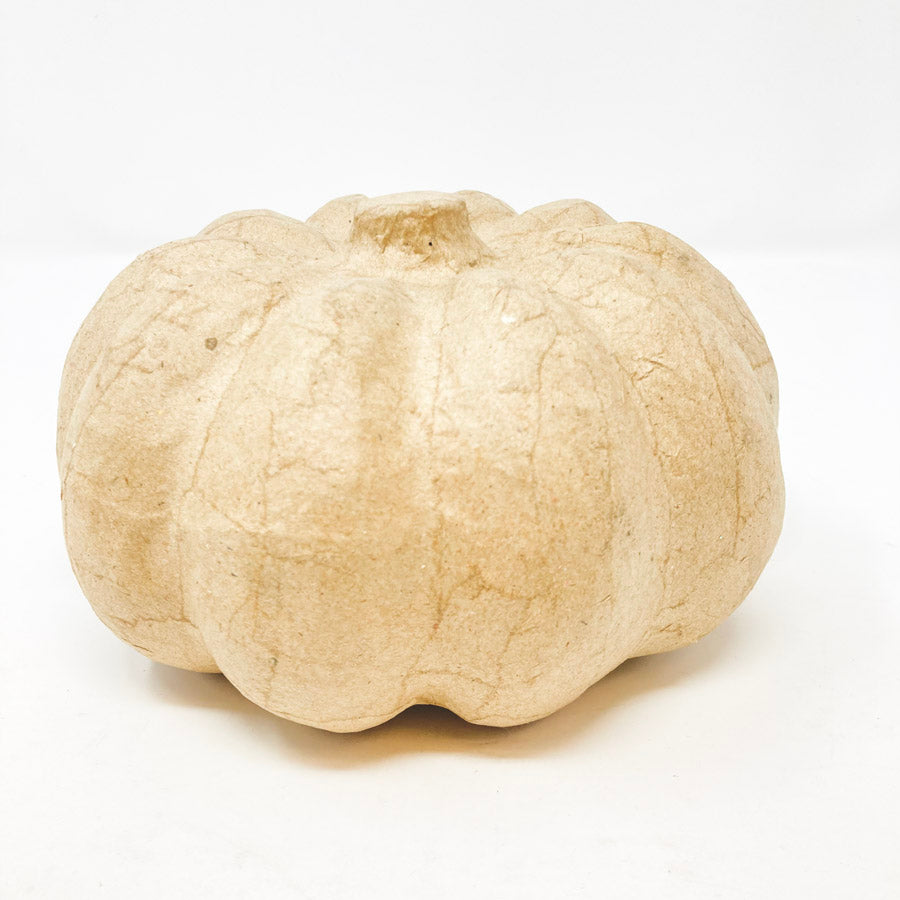 Paper Mâché Pumpkin