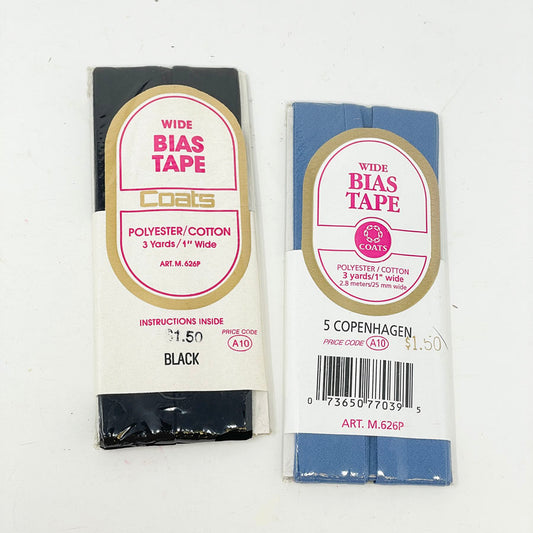Coats Wide Bias Tape - 3yds.-2.75m