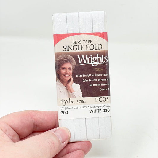 Wrights Single Fold Bias Tape - 4 Yds.