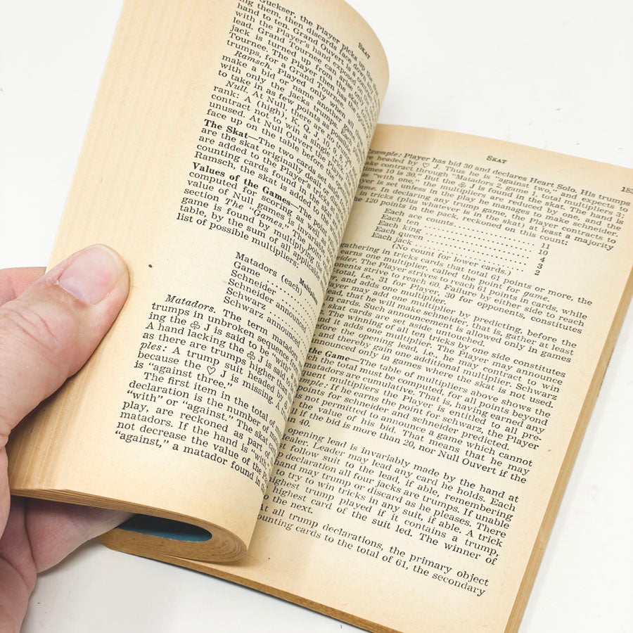Vintage The Official Rules of Card Games - 47th Edition Book (1950)