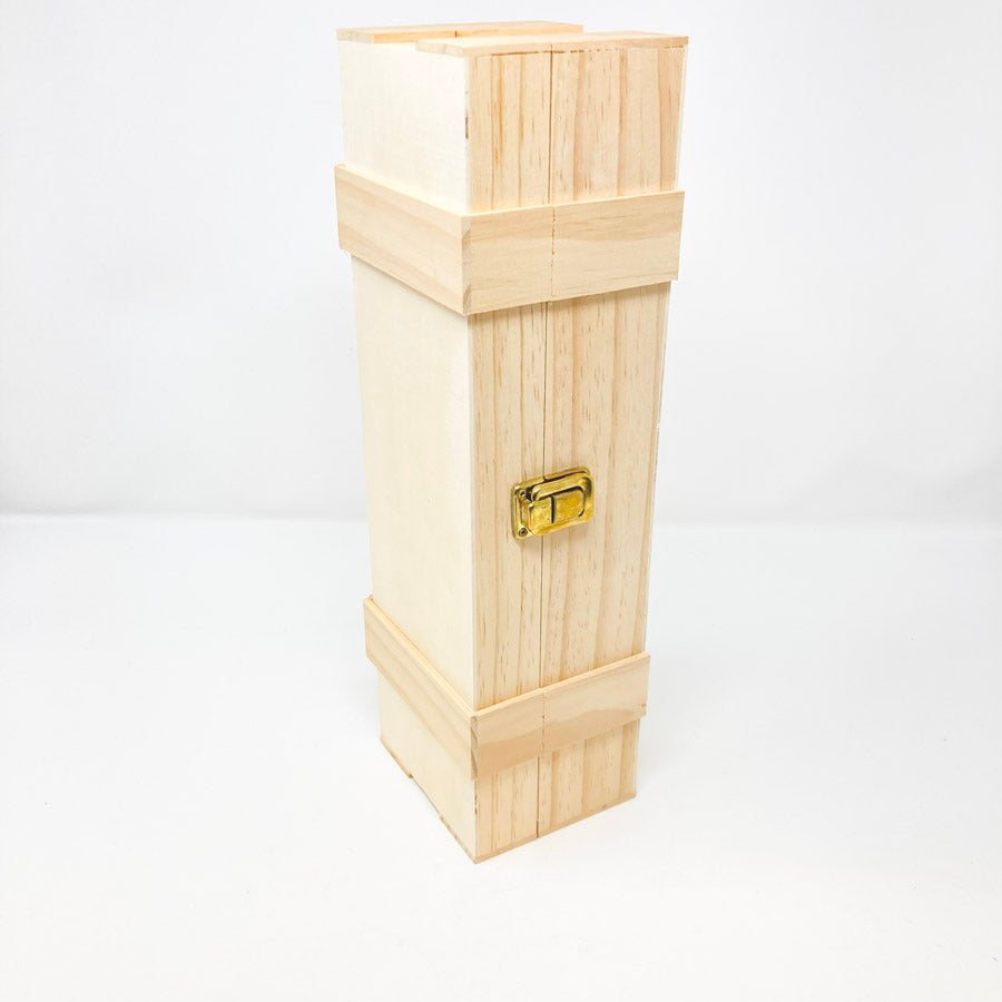 Wood Chest with Latch (14"x4") (1)