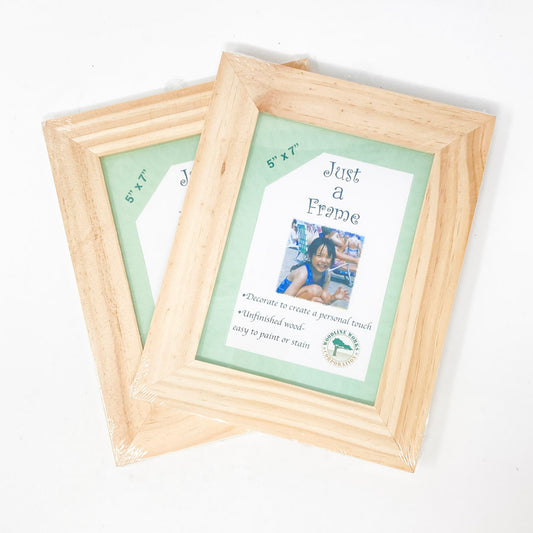 Unfinished Wood Frame (1)