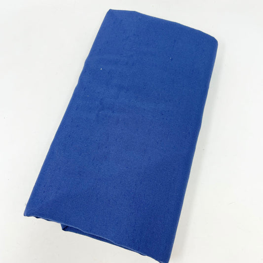 3.5 yds. Royal Blue Woven Fabric