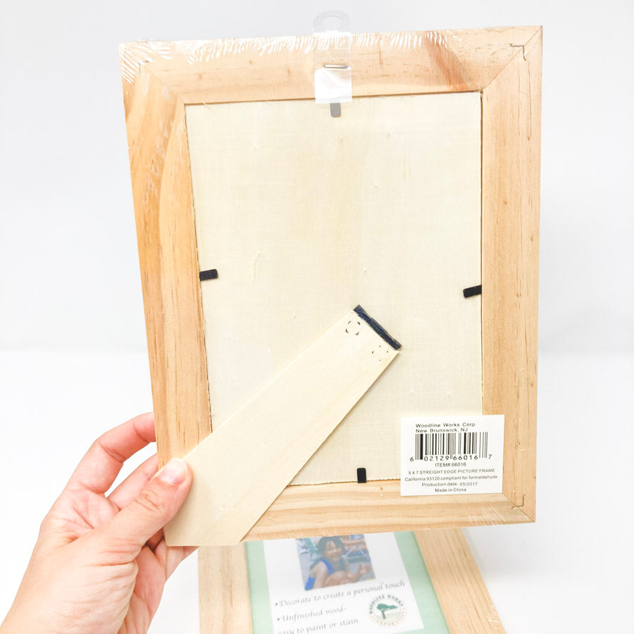 Unfinished Wood Frame (1)