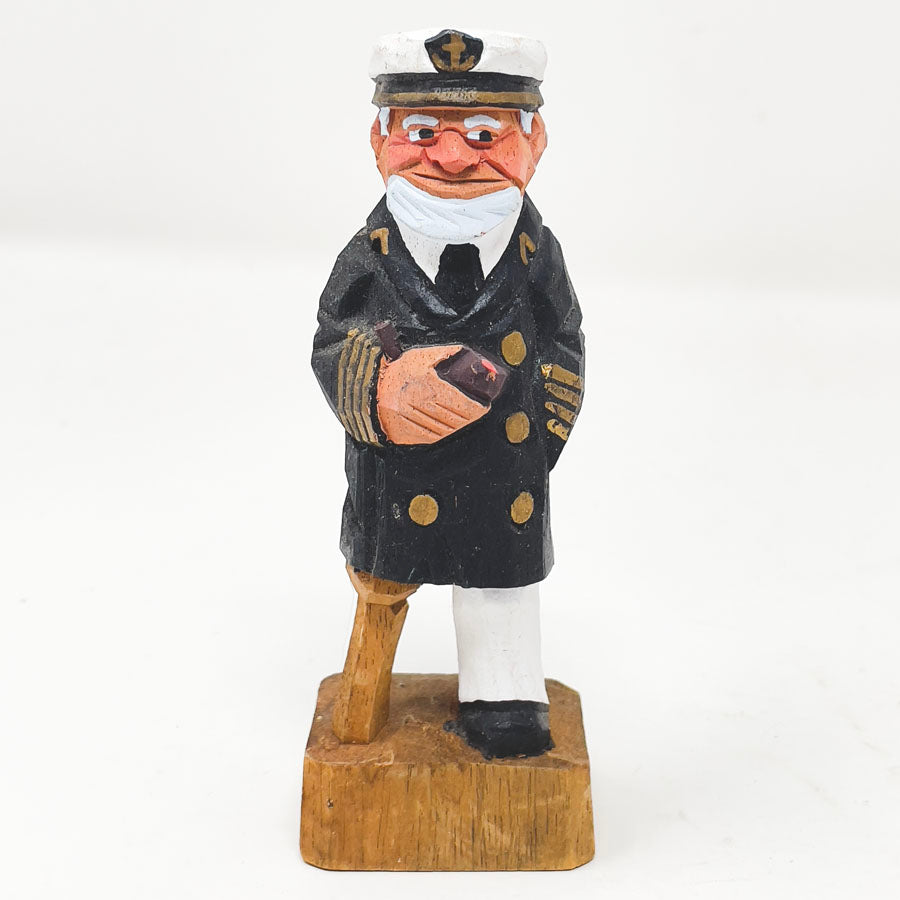 1980s Hand Carved Nautical Figurines - Pick a Man