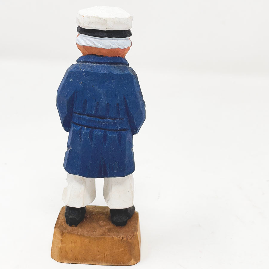 1980s Hand Carved Nautical Figurines - Pick a Man