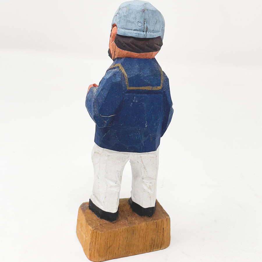 1980s Hand Carved Nautical Figurines - Pick a Man