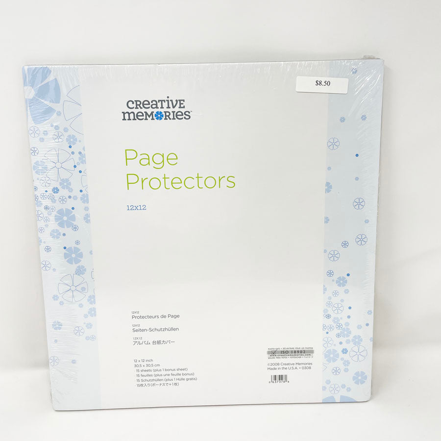 Creative Memories Page Protectors 12"x12"