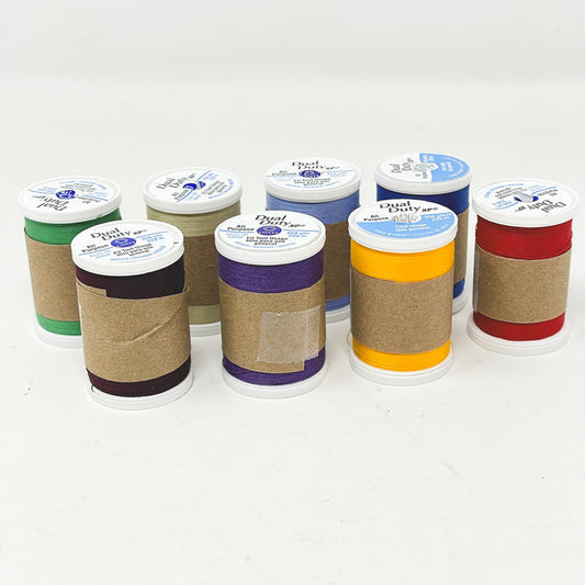Mixed Colors - Coats All Purpose Dual Duty XP Thread - 250 yds