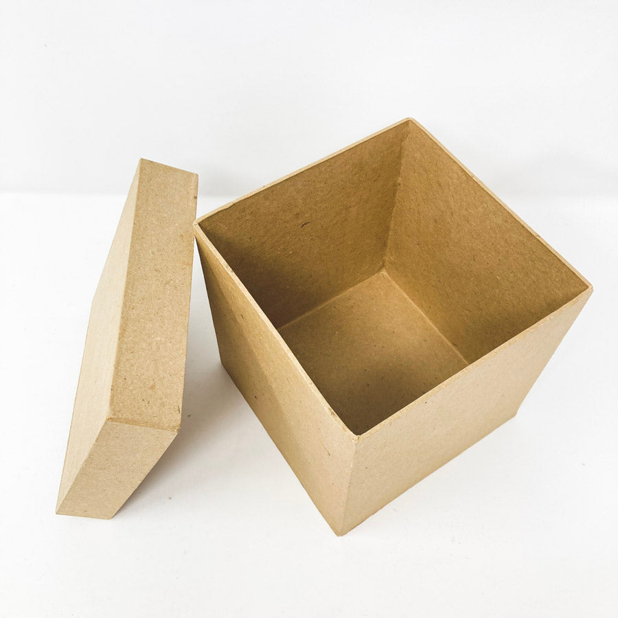 Paper Mâché Box with Lid