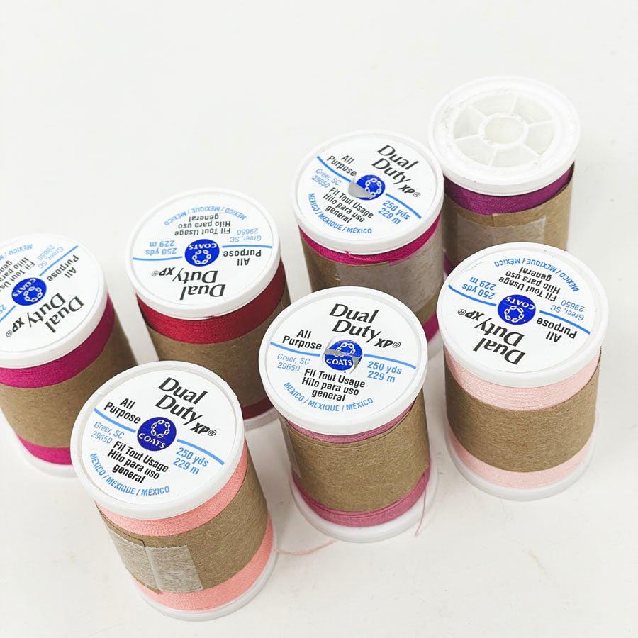 Pinks - Coats All Purpose Dual Duty XP Thread - 250 yds