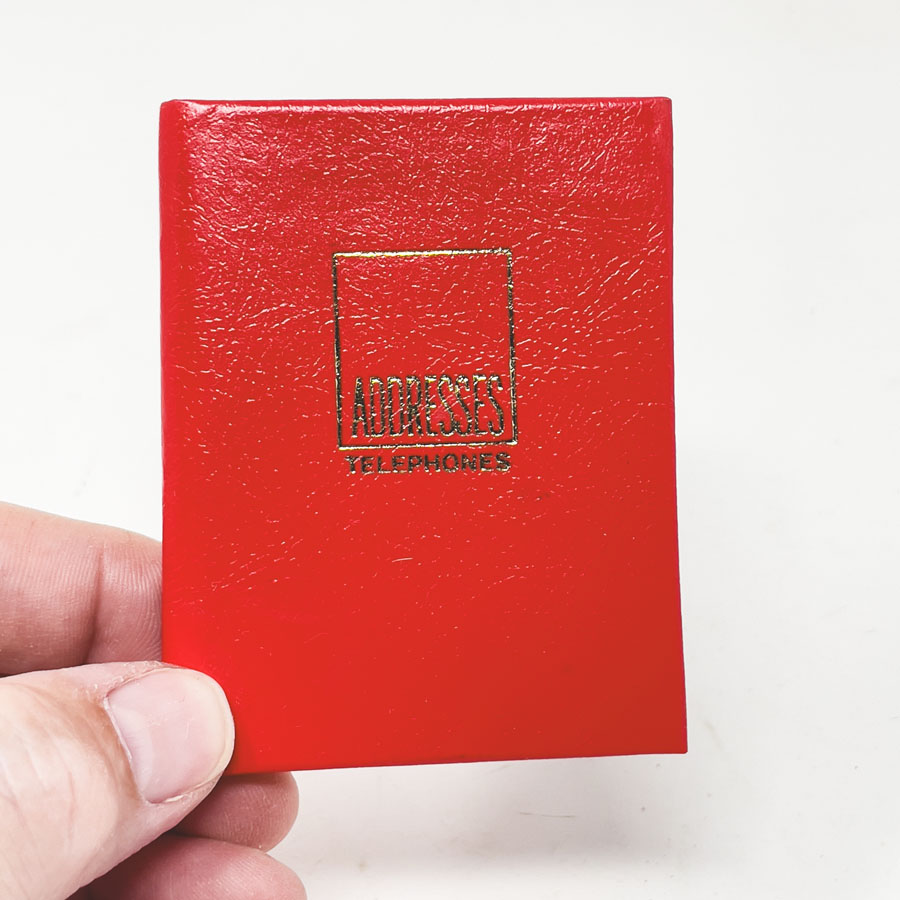 Vintage Mini Address & Telephone Book