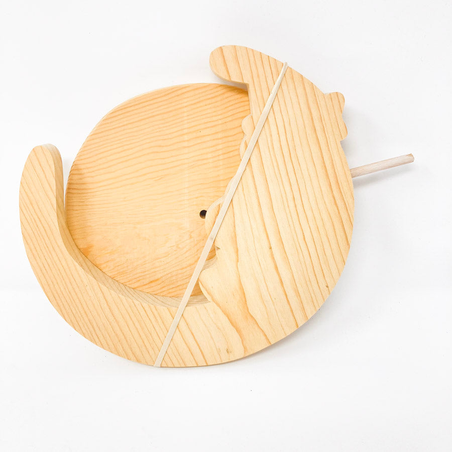 Moon Decor - Unfinished Wood