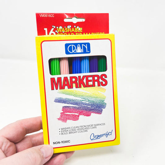 Cran Washable Broad Tip Markers