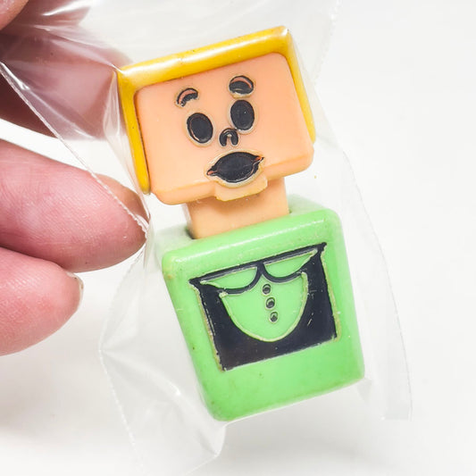 Vintage Playskool Man - Square Shape