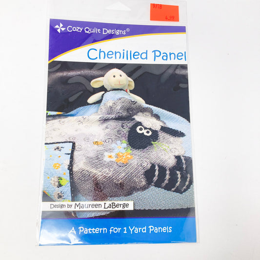 Chenilled Panel Quilt Pattern by Cozy Quilt Designs