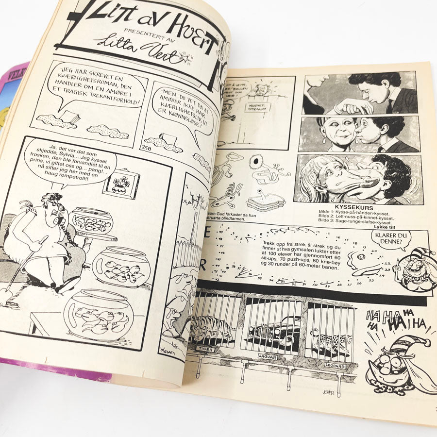 Pyton Nr. 7 – 1988 Norwegian Satirical Comic