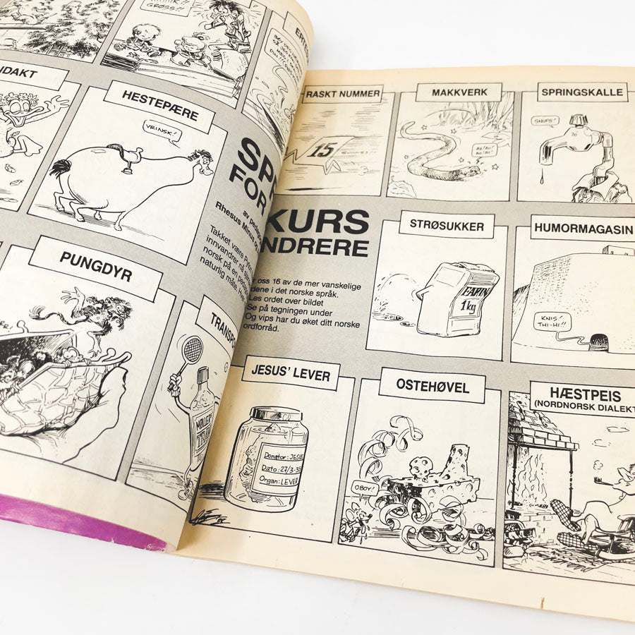 Pyton Nr. 7 – 1988 Norwegian Satirical Comic