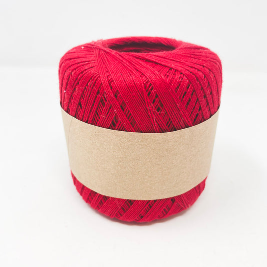 South Maid Mercerized Cotton Thread in Red