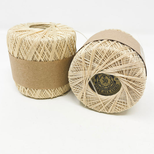 J. & P. Coats Mercerized Cotton Thread in Tan (1)