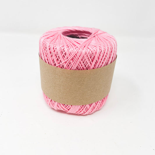 Mercerized Cotton Thread in Pink