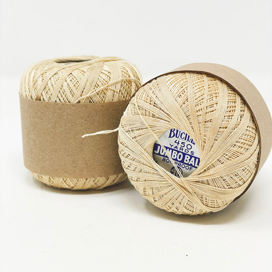 Bucilla Mercerized Cotton Thread in Tan (1)