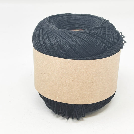 J. & P. Coats Knit-Cro-Sheen Thread in Black