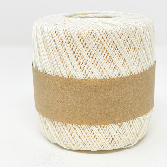South Maid Mercerized Cotton Thread in White