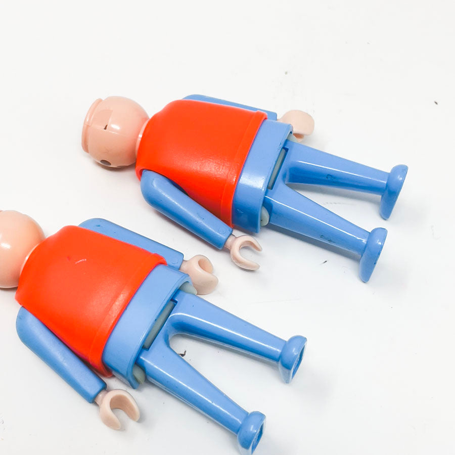 Vintage Playmobil Original 1970s Characters - No Hair (4)