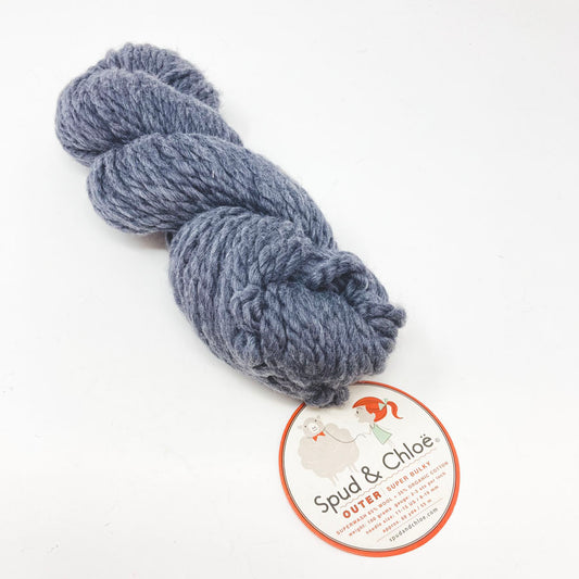 Spud & Chloe Outer Super Bulky Yarn - Gray 7203