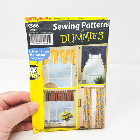 Simplicity 9566 – Curtains Sewing Pattern