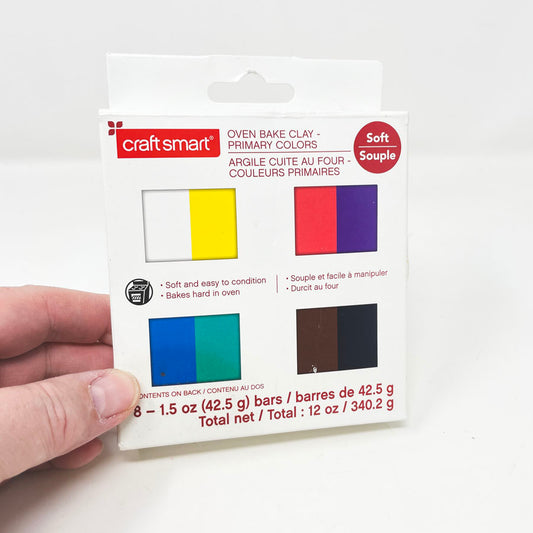 Craftsmart Oven Bake Clay - 8 Color