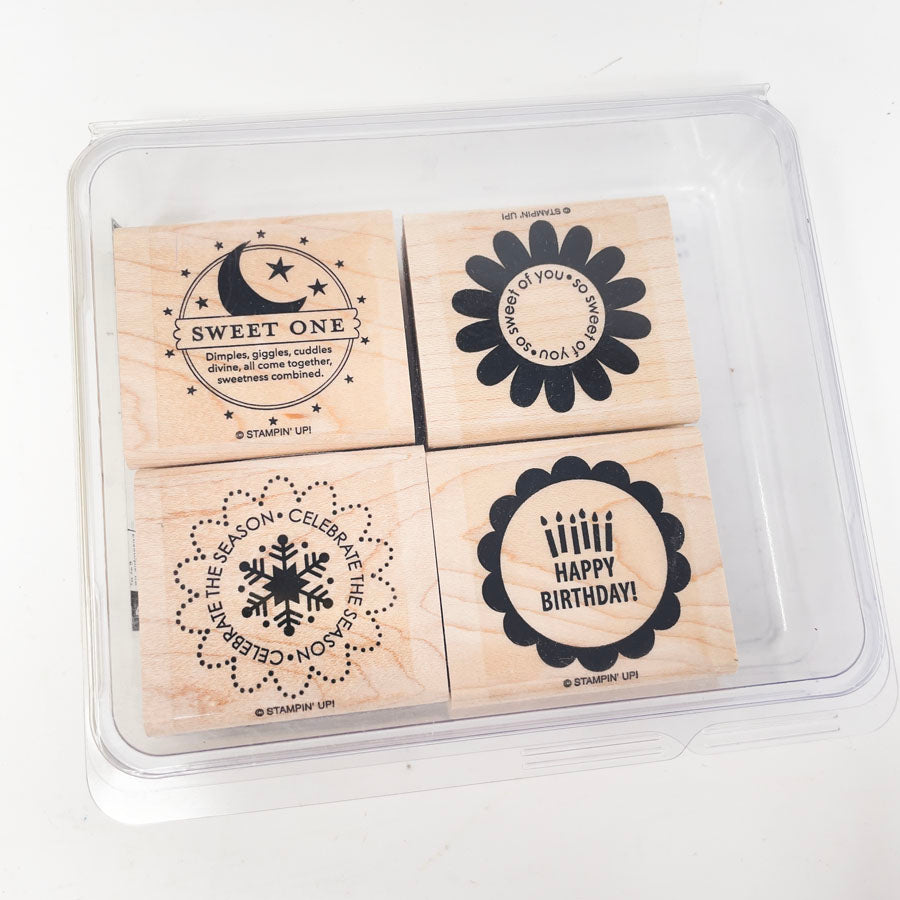 Stampin' Up! Rubber Stamps – Small Box Sets 2005-16
