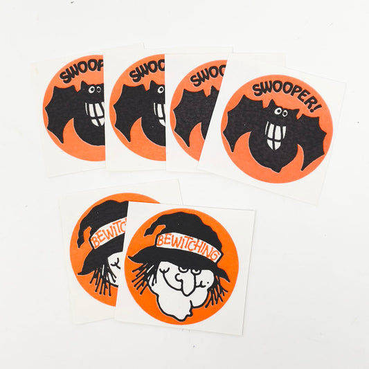 Vintage Halloween Trend Stinky Stickers
