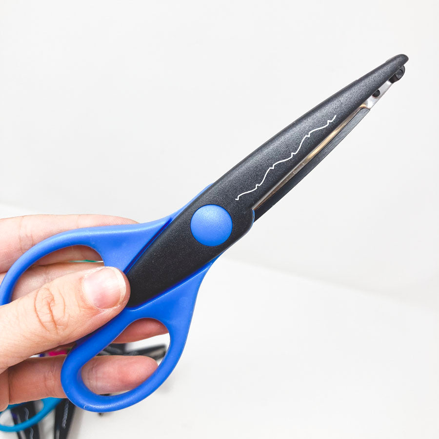 Bright Handled Paper Edgers Scissors - Pick a Pattern