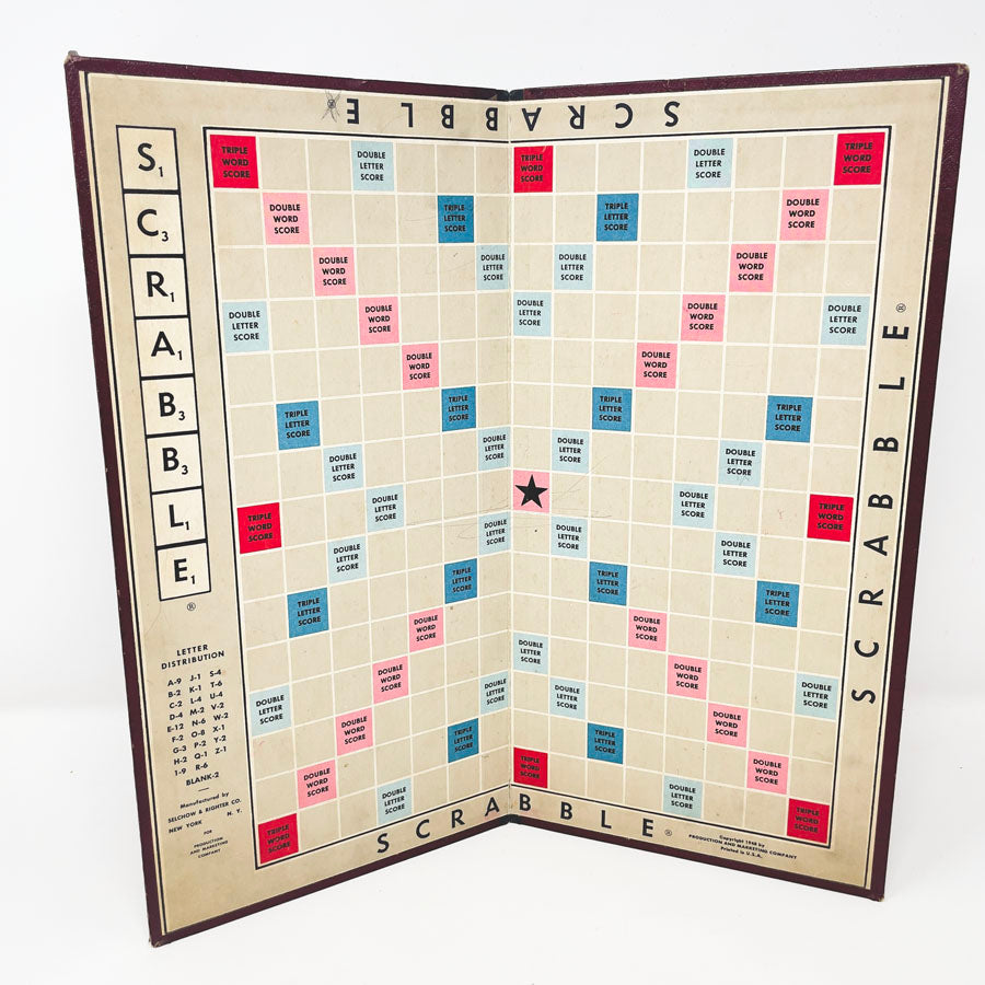 Vintage Scrabble Board