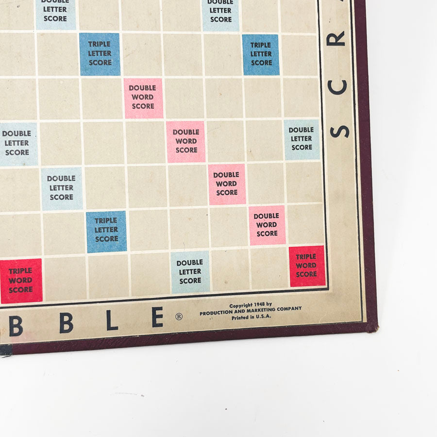 Vintage Scrabble Board