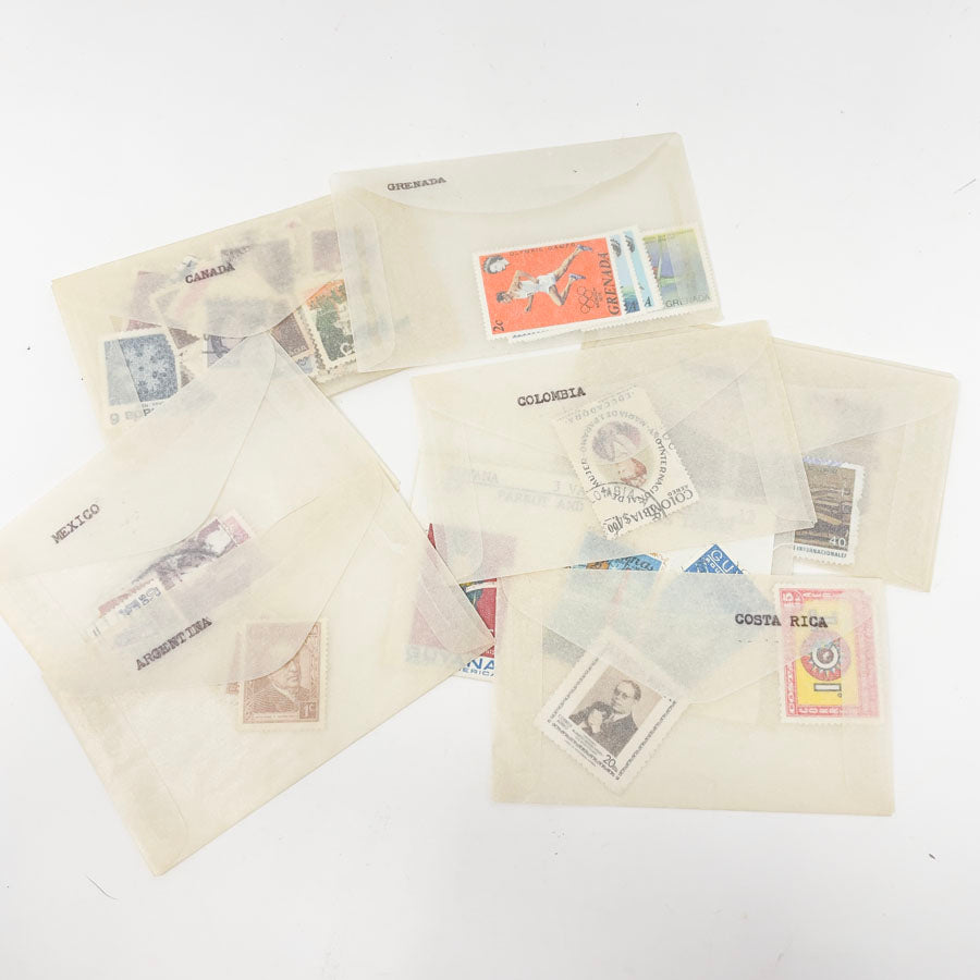 The Americas – Vintage Collector Postage Stamp Sets