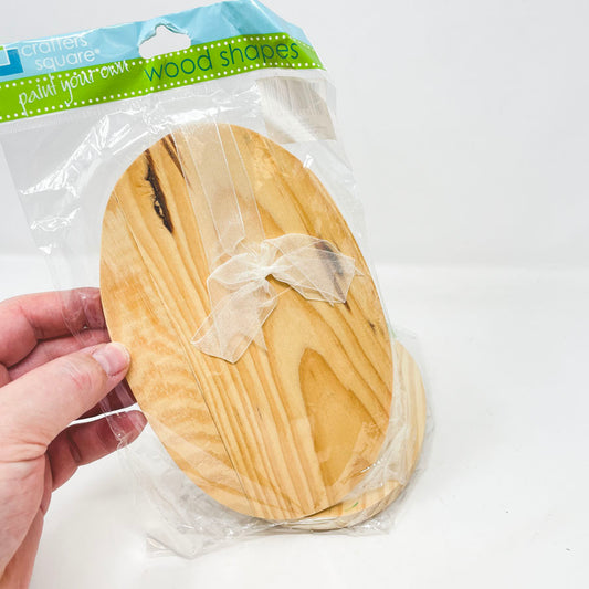 Blank Wood Ovals