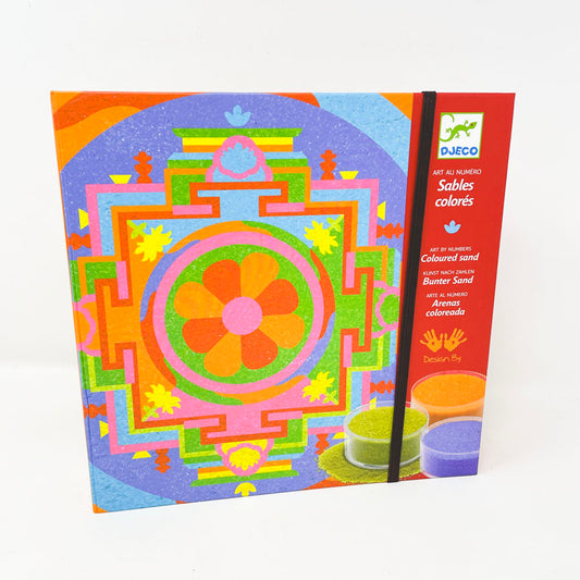 Djeco Art by Numbers - Colored Sand Kit