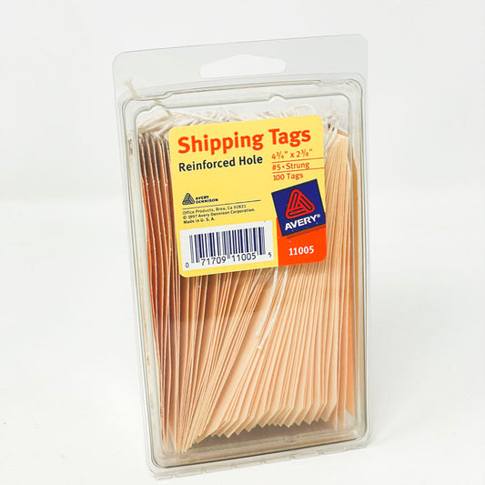Avery #5 Strung Shipping Tags