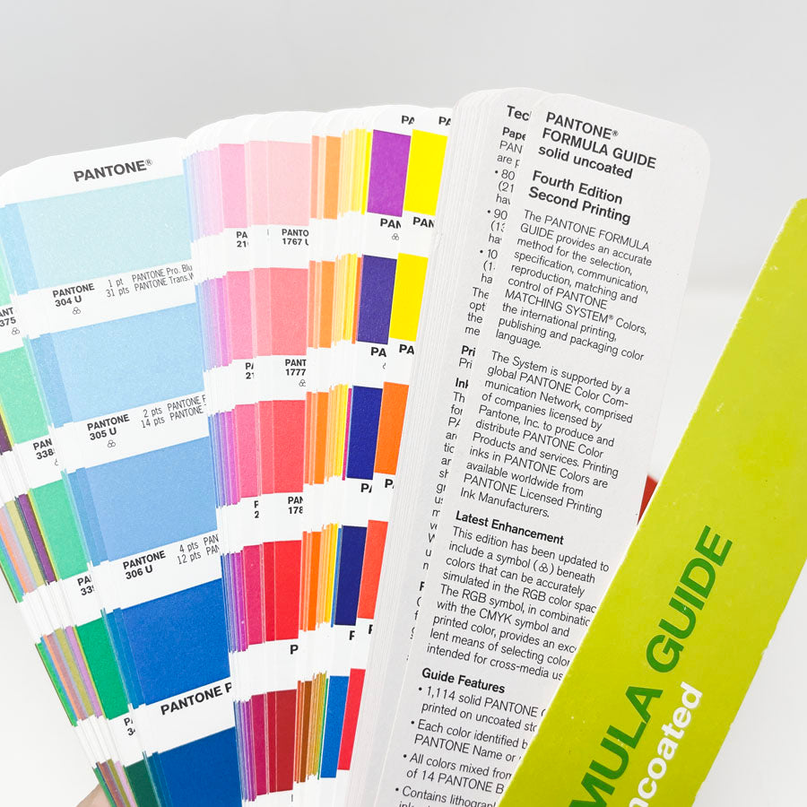 Fourth Edition Pantone Color Formula Guides