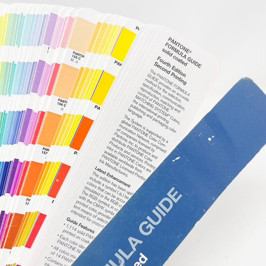Fourth Edition Pantone Color Formula Guides