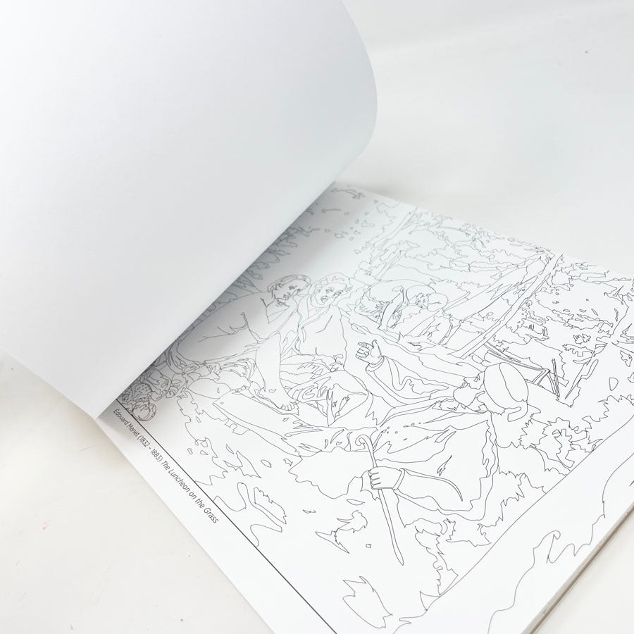 Color Your Own Monet and the Impressionists Coloring Book