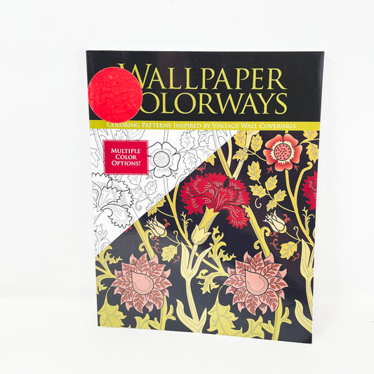 Wallpaper Colorways Adult Coloring Book