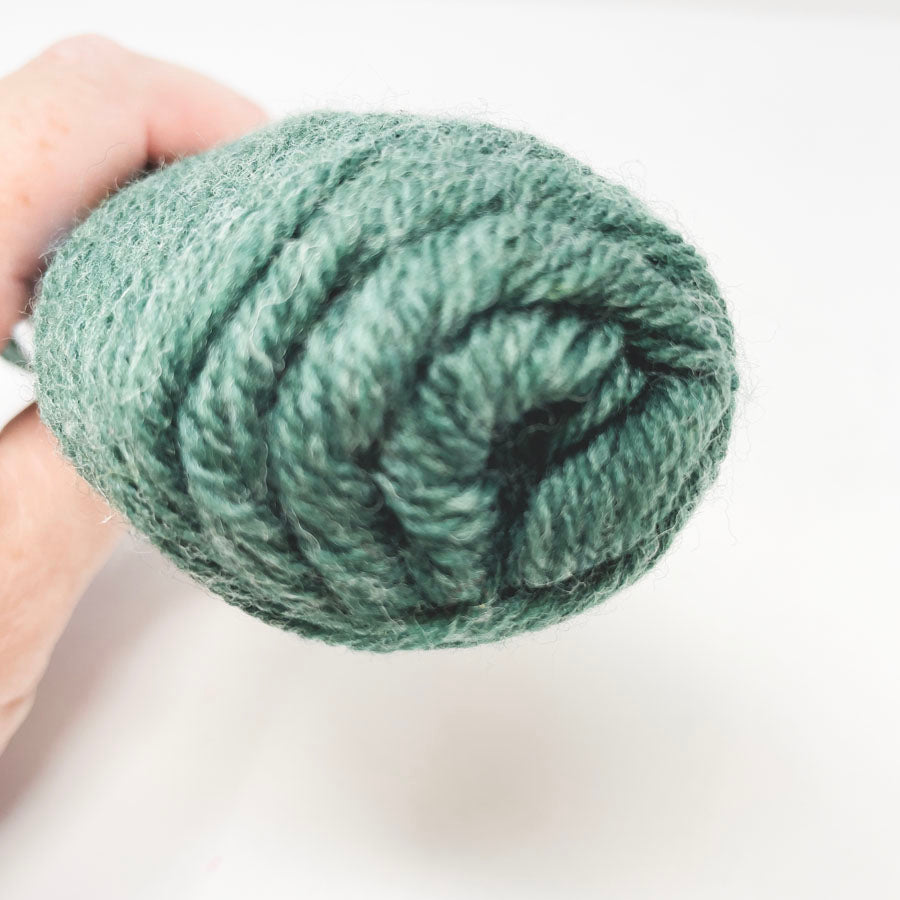 Super Fingering Wool Yarn - Coats & Clark Red Heart - 1 oz - Meadow Green