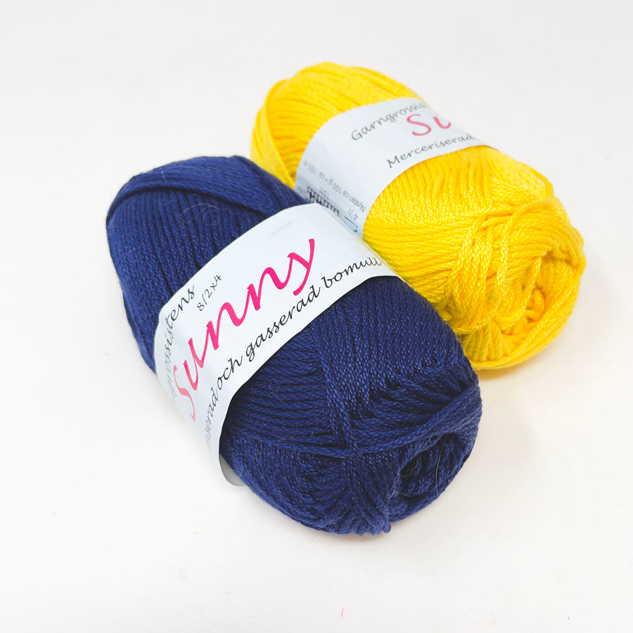 Garngrossisten Sunny Cotton Yarn - 3.5 oz (Swedish)