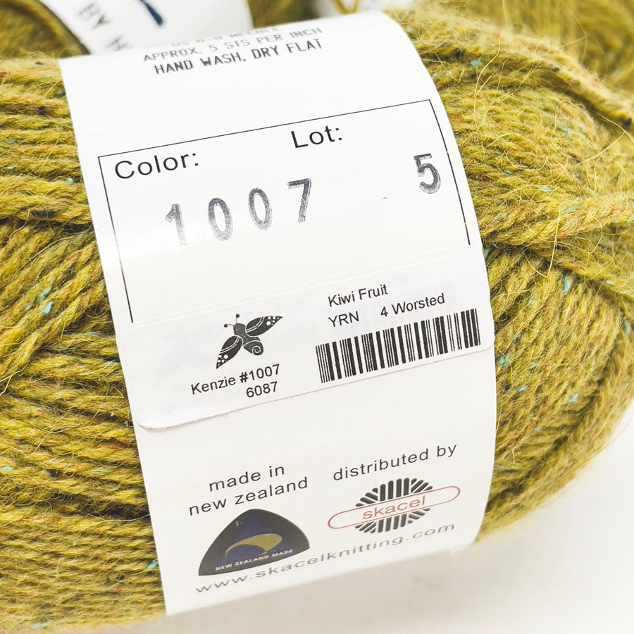 Hikoo Kenzie Worsted Yarn - Kiwi