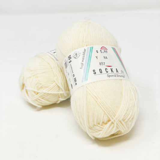 Stahl Wolle Socka 50 Sport & Strumpf Wool Blend Yarn